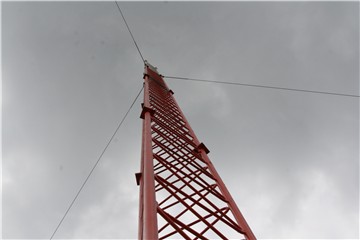 The new WTLS FM tower stands at 430 feet in West Tallassee