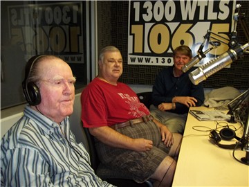 Waymon Benson, CW Mullins and Kerry Benson during the "Wake-Up Call" in April, 2012